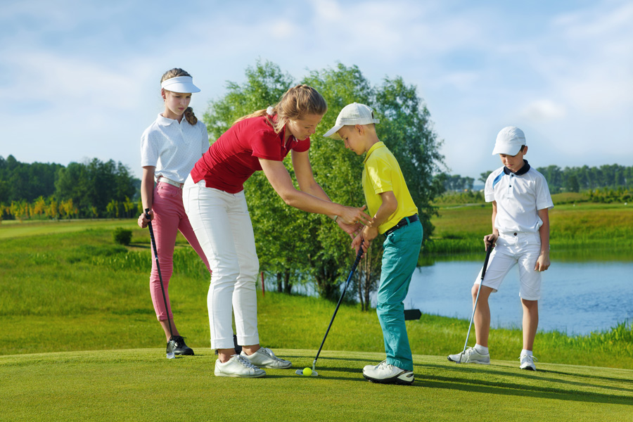 Kurs golfa<br />
dla dzieci