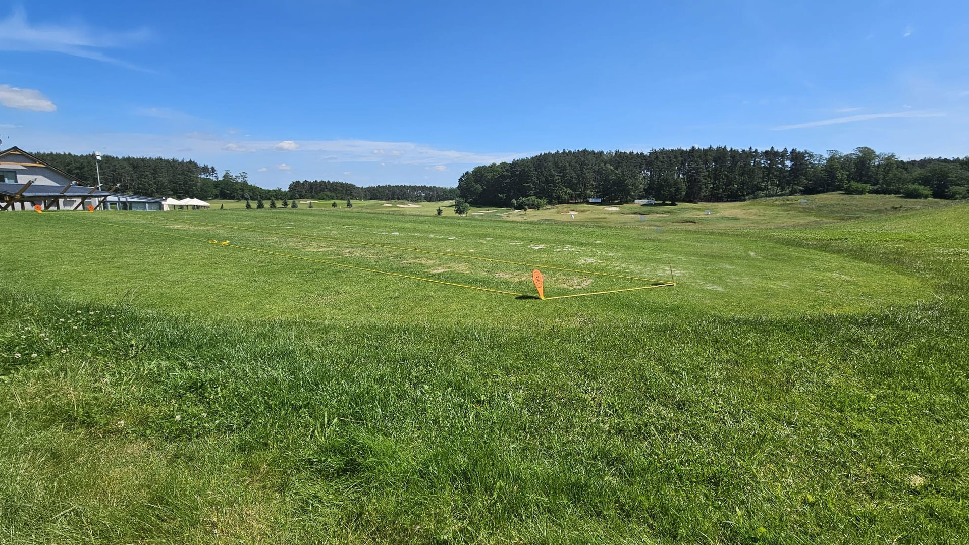 chipping area Przytok Golf
